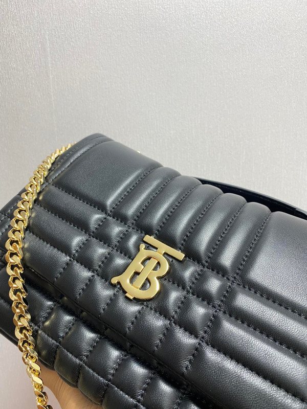 B**rry small quilted lambskin lola satchel