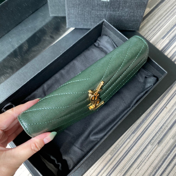 Y*L monogram large flap wallet