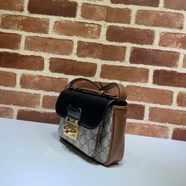 G*u*i padlock mini bag