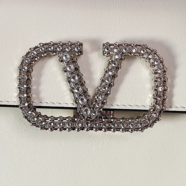 VALENTINO SMALL VSLING GRAINY CALFSKIN HANDBAG