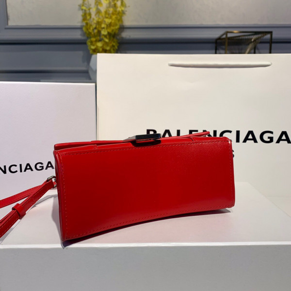 Ba*len*cia*ga hourglass xs top handle bag