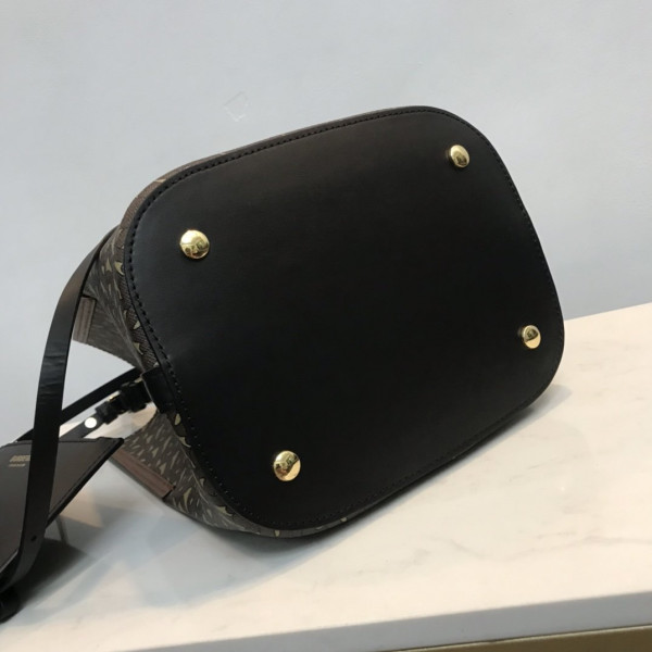 B**rry small monogram e-canvas peggy bucket bag
