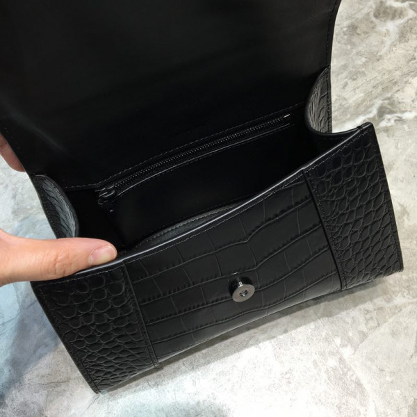 Ba*len*cia*ga hourglass small top handle bag