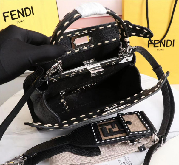 F**di peekaboo mini bag-18-23-11cm