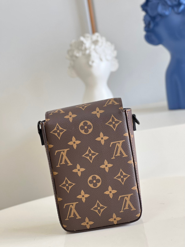 l0*is V*t0n s-lock vertical wearable wallet