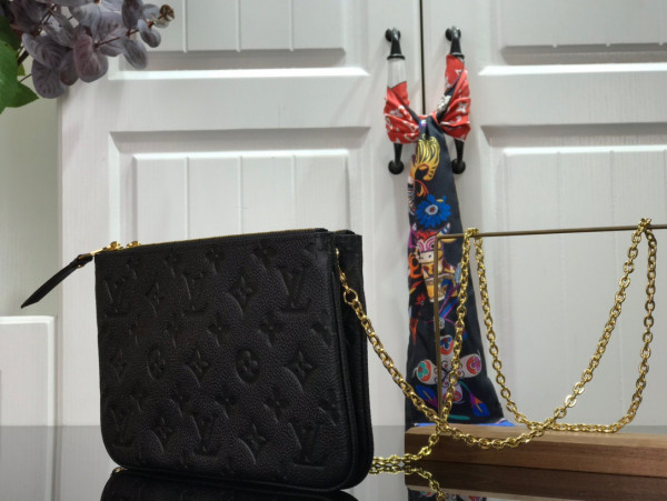 l0*is V*t0n double zip pochette