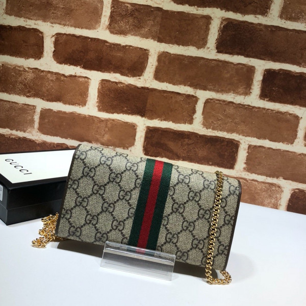 G*u*i ophidia gg chain wallet
