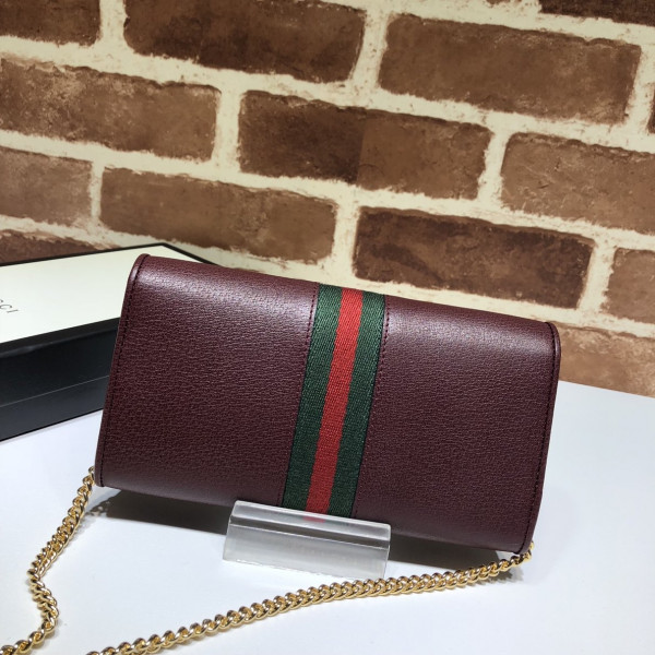 G*u*i ophidia gg chain wallet