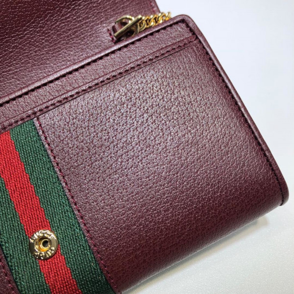 G*u*i ophidia gg chain wallet
