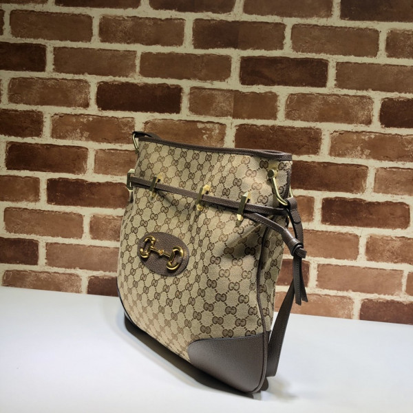 G*u*i 1955 horsebit messenger bag