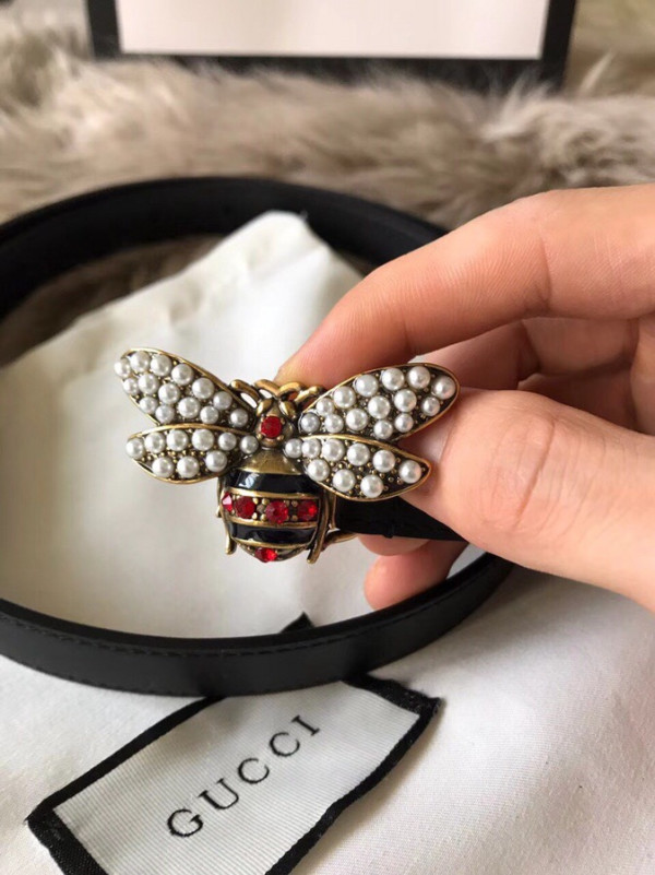 G*u*i queen margaret leather belt