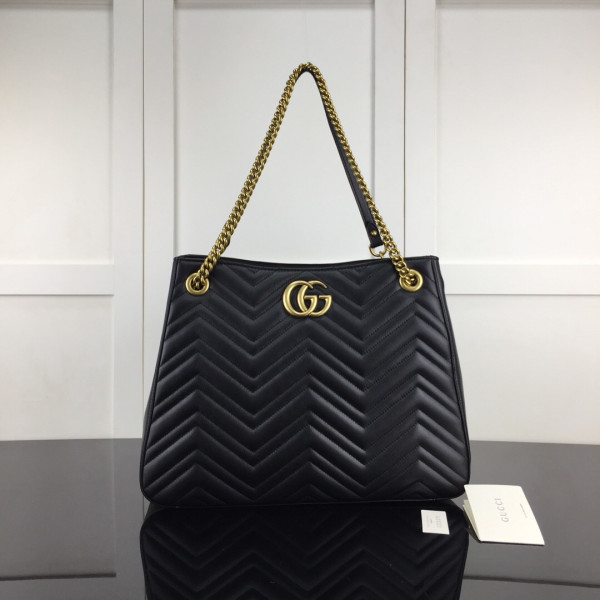 G*u*i gg marmont matelassé tote