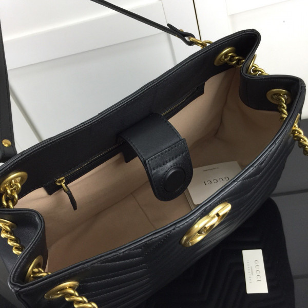G*u*i gg marmont matelassé tote