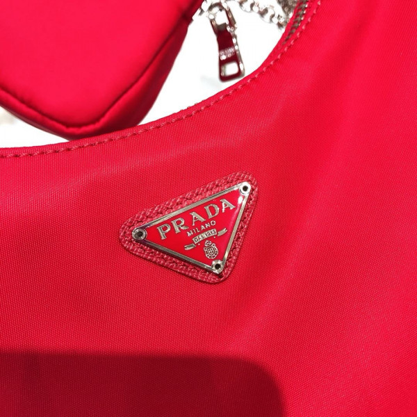 Pra*a nylon hobo bag