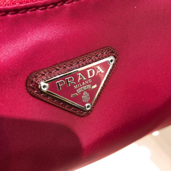 Pra*a nylon hobo bag