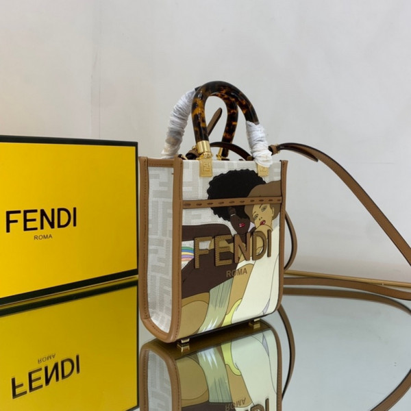 F**di mini sunshine shopper-13-18-6.5cm