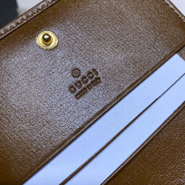 G*u*i horsebit 1955 card case wallet