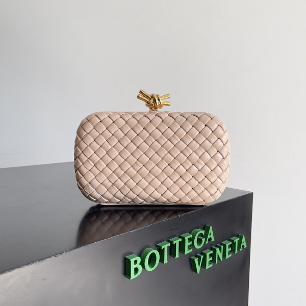 bo*te*ga Ve*ne*ta knot minaudiere-20-12-5.5cm