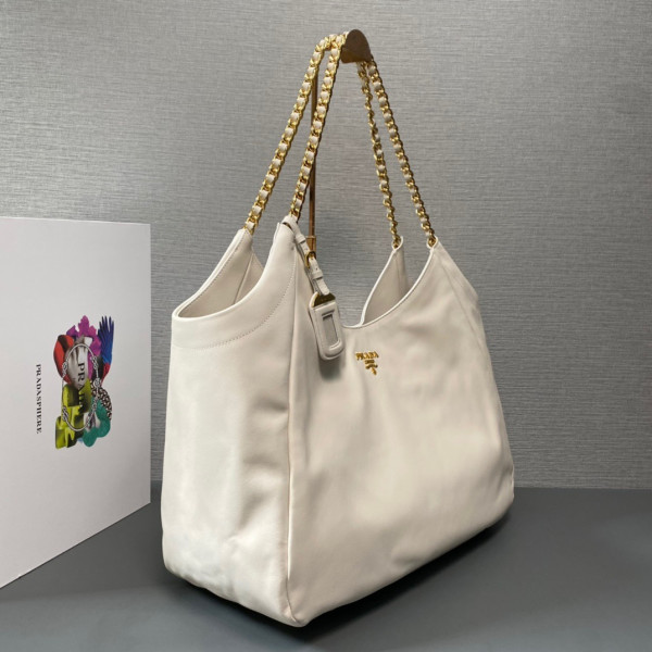 Pra*a vintage tote-39*29*19cm