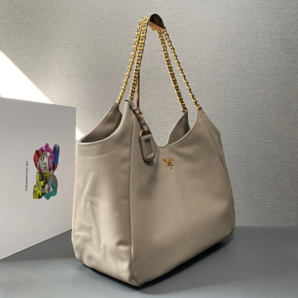 Pra*a vintage tote-39*29*19cm
