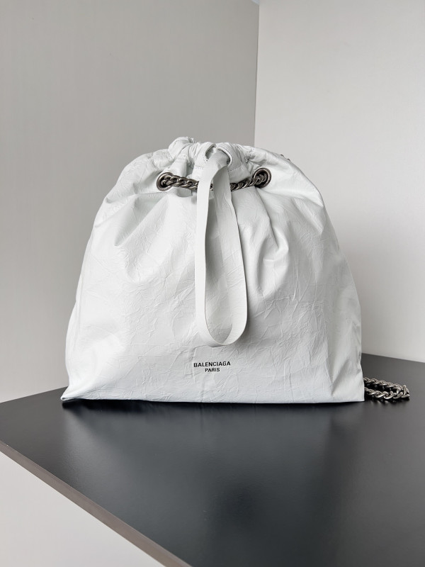 Ba*len*cia*ga crush tote-39.9x46.0x14.0cm