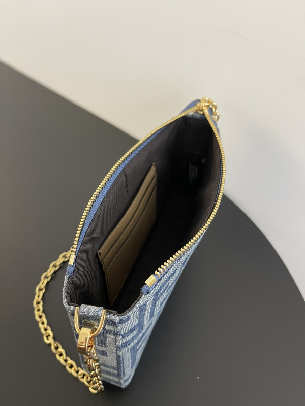 F**di baguette pouch-20*3*13cm