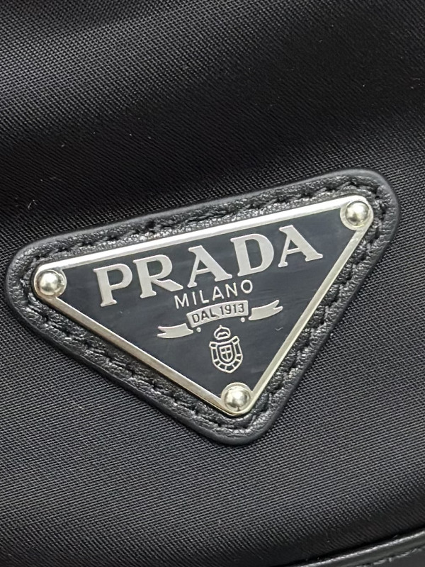 Pra*a small re-nylon backpack-24*28*12cm