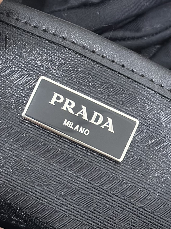 Pra*a small re-nylon backpack-24*28*12cm