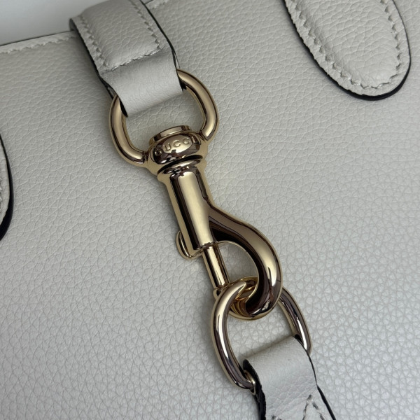 G*u*i small tote bag with hook closure