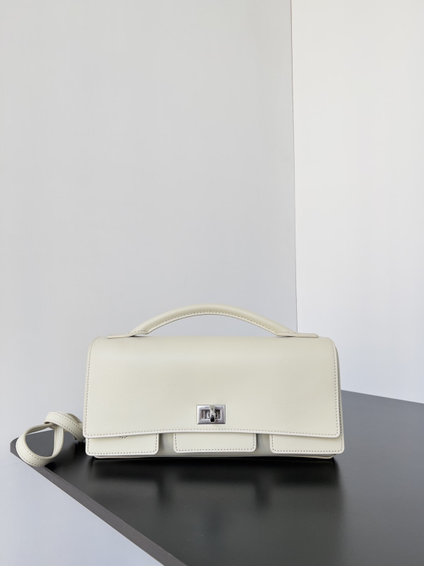 Ba*len*cia*ga bel air small clutch