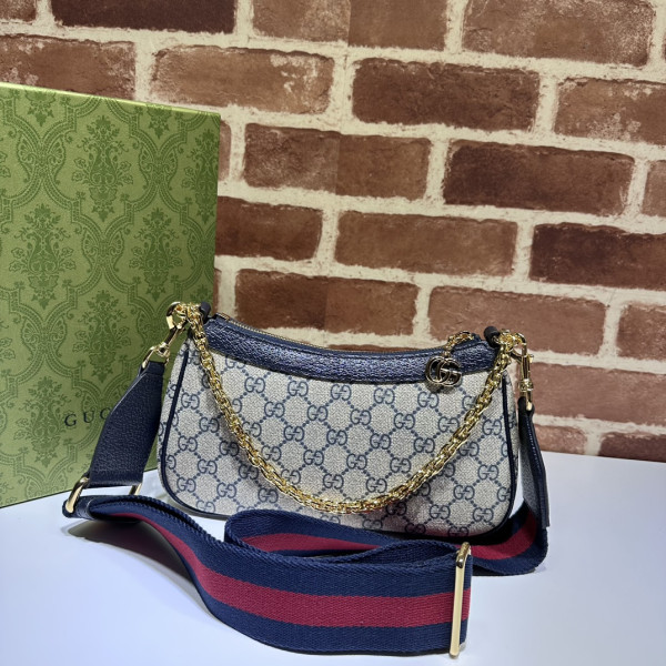 G*u*i ophidia small shoulder bag-25*15.5*6cm