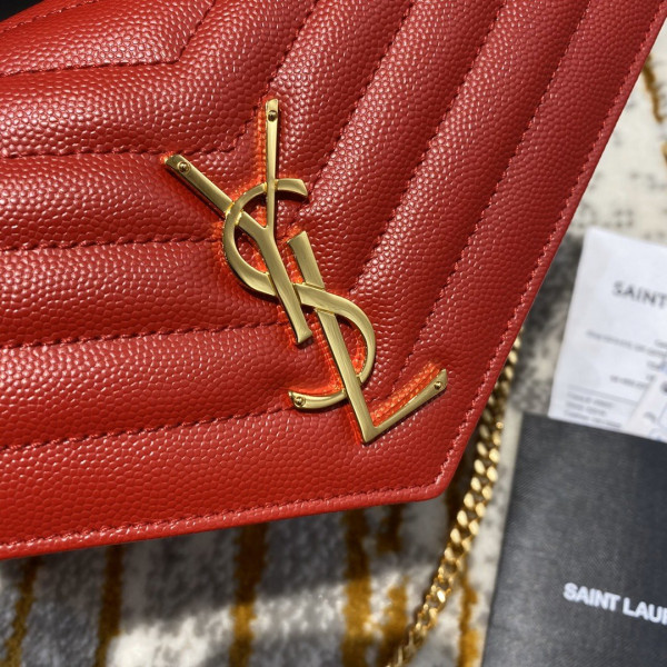 Y*L cassandre matelassÉ chain wallet