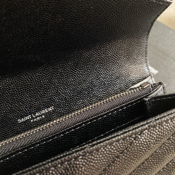 Y*L monogram large flap wallet