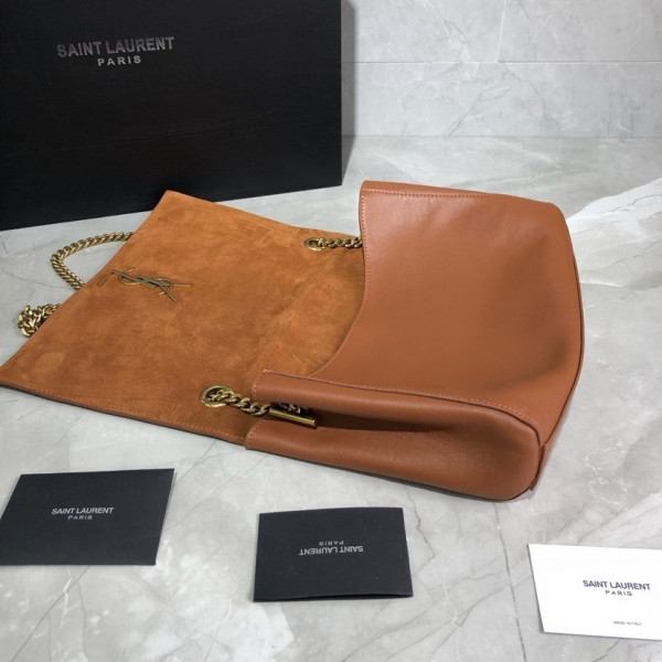 Y*L kate medium reversible in suede and smooth leather