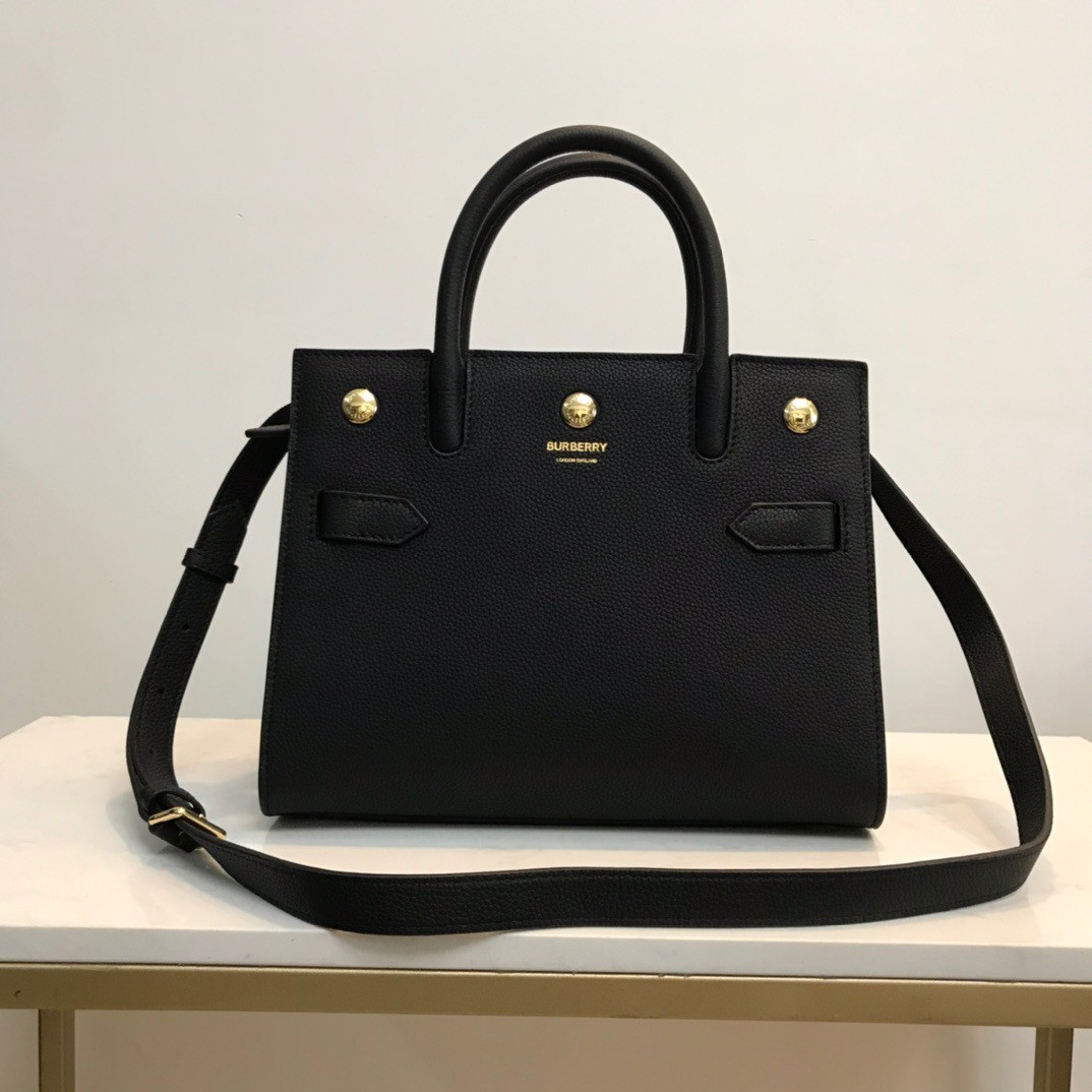 B**rry mini leather title bag