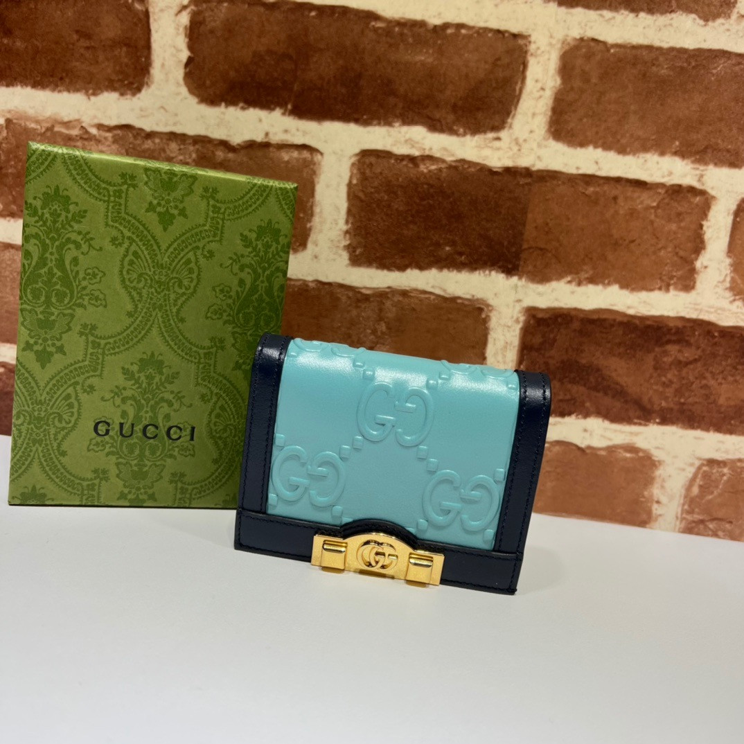 G*u*i gg card case wallet