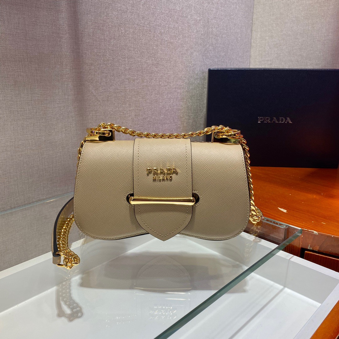 Pra*a saffiano leather Pra*a sidonie bag