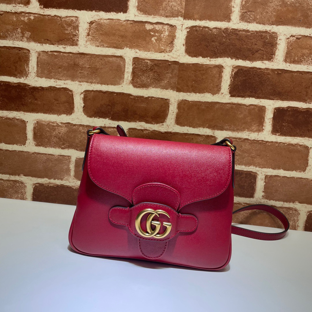 G*u*i small messenger bag with double g