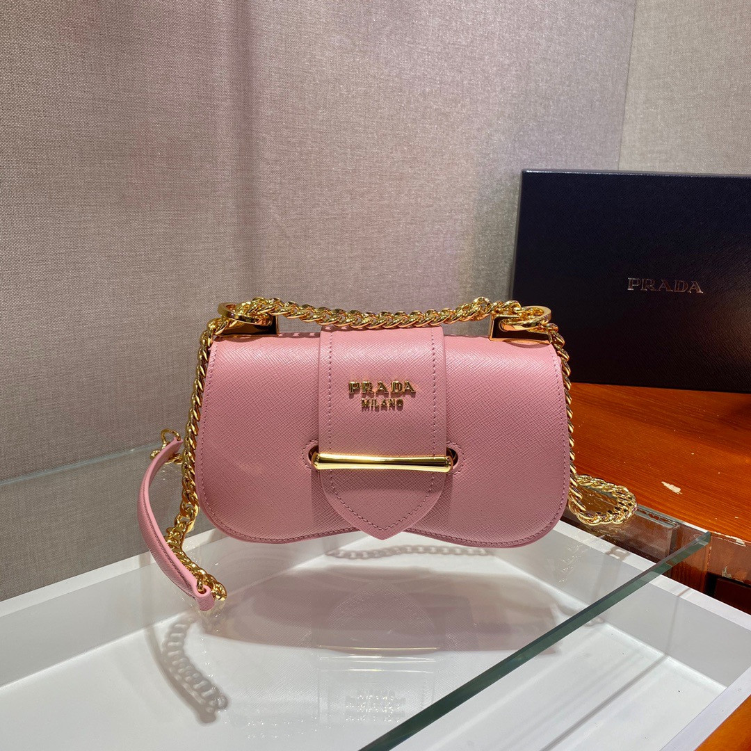 Pra*a saffiano leather Pra*a sidonie bag