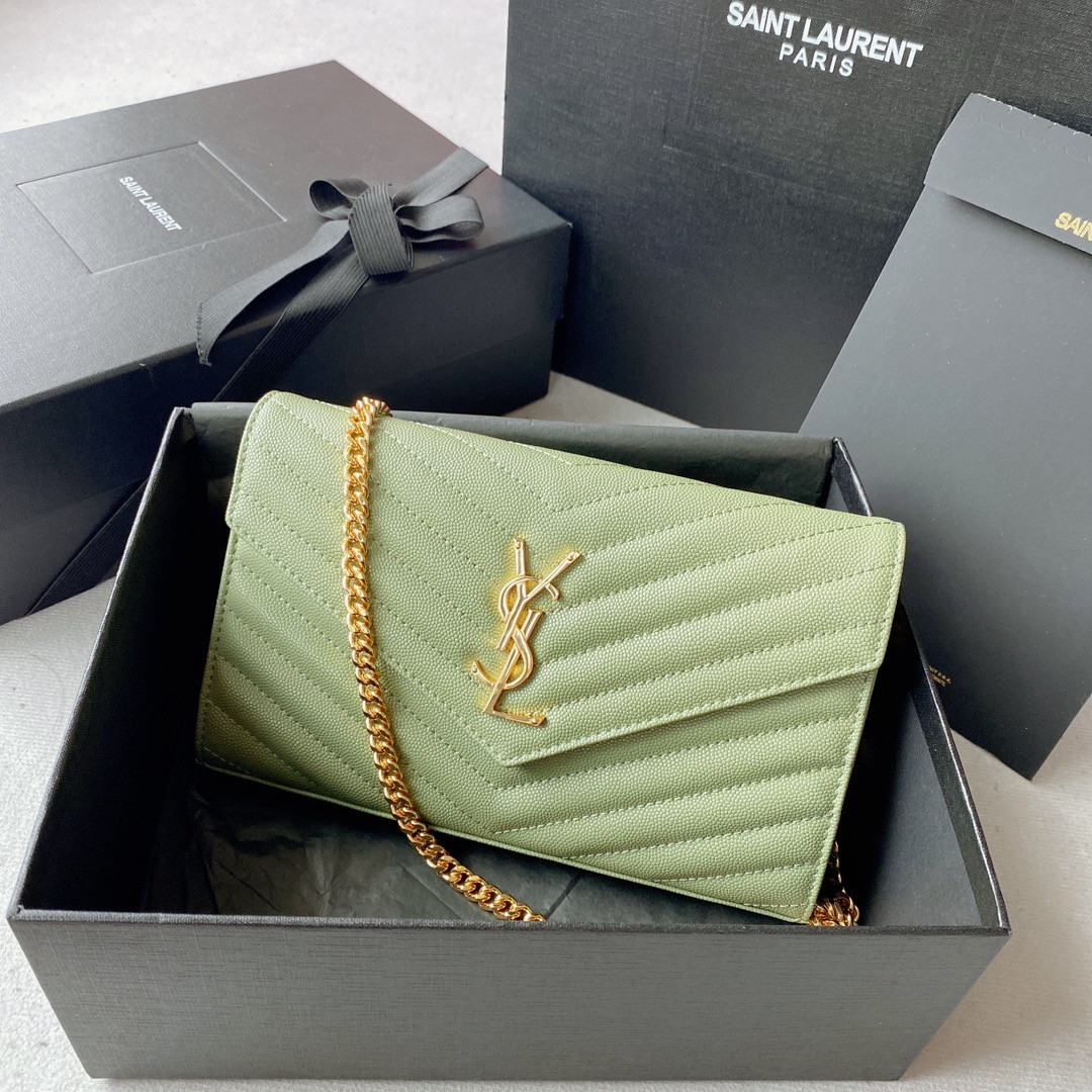 Y*L cassandre matelassÉ chain wallet