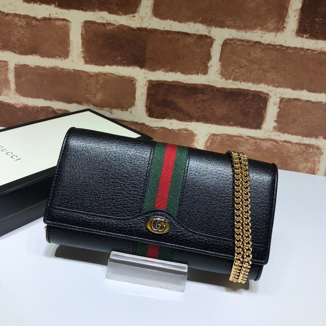 G*u*i ophidia gg chain wallet
