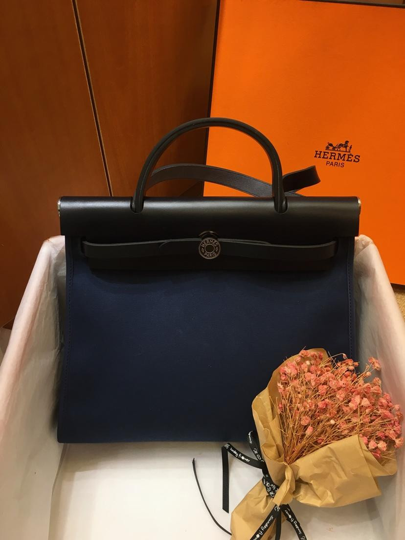 H**mes herbag 31cm all handmade