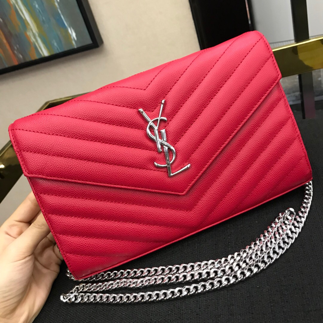 Y*L cassandre matelassÉ chain wallet