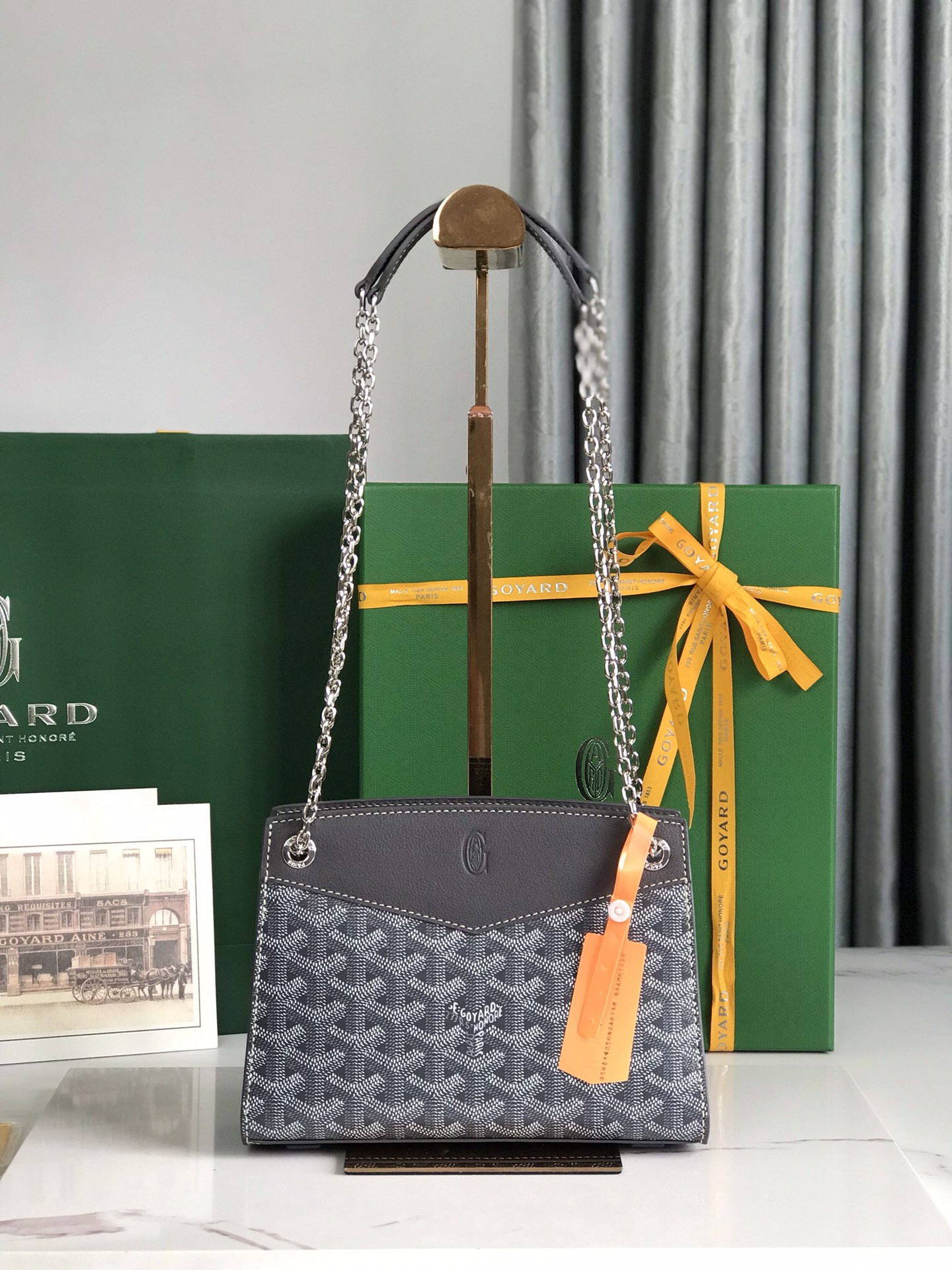 Go*ard rouette structuré mini bag