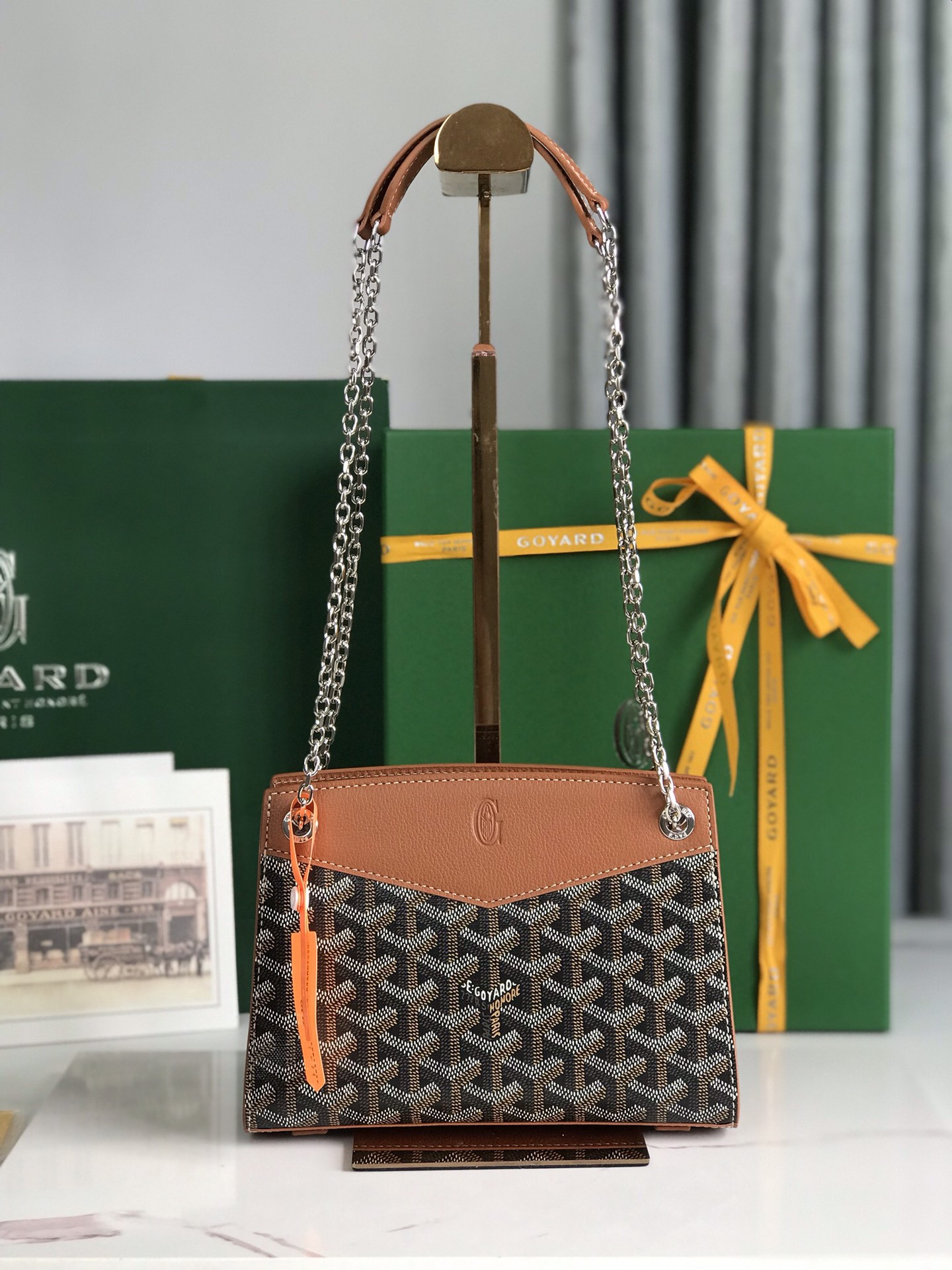 Go*ard rouette structuré mini bag