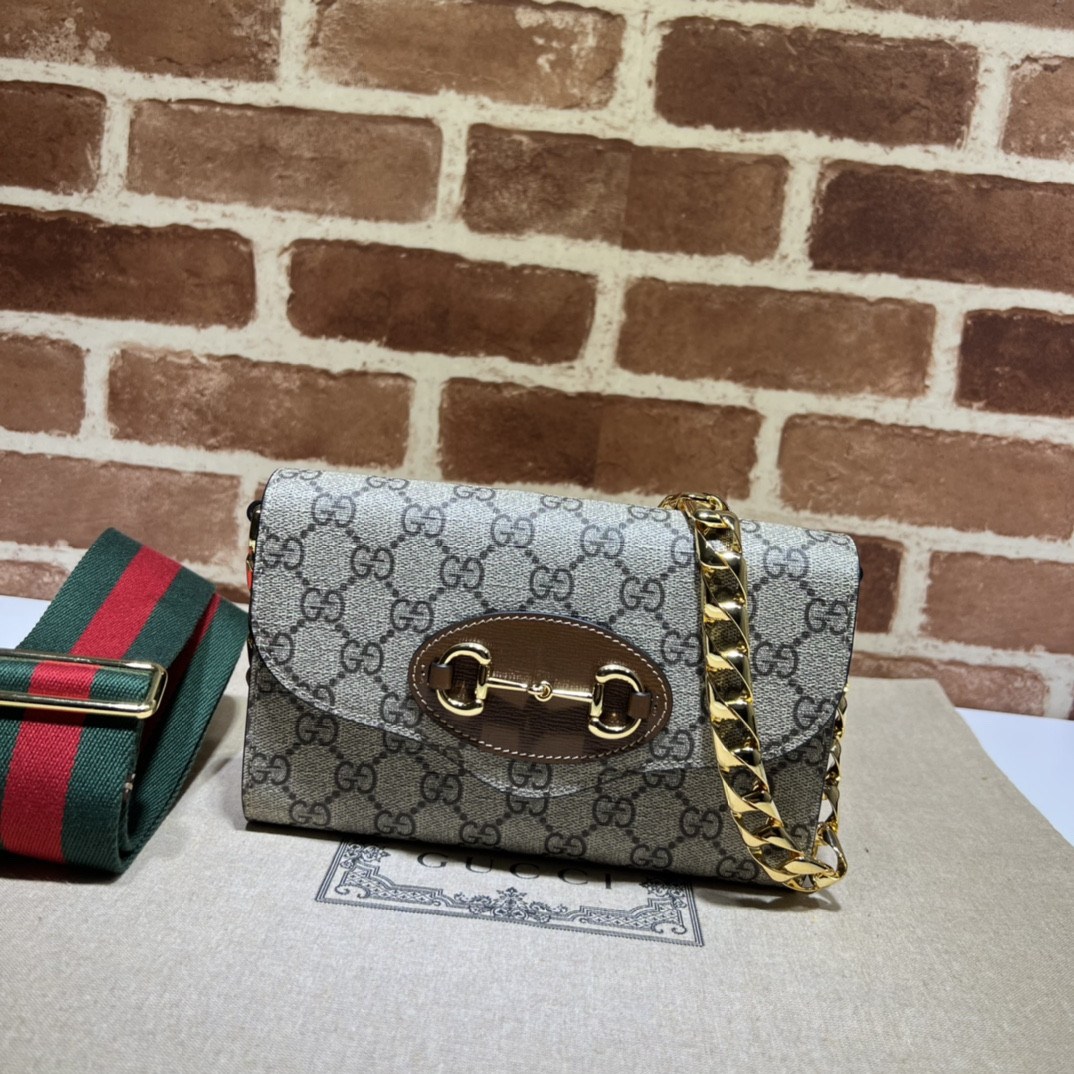 G*u*i horsebit 1955 small shoulder bag