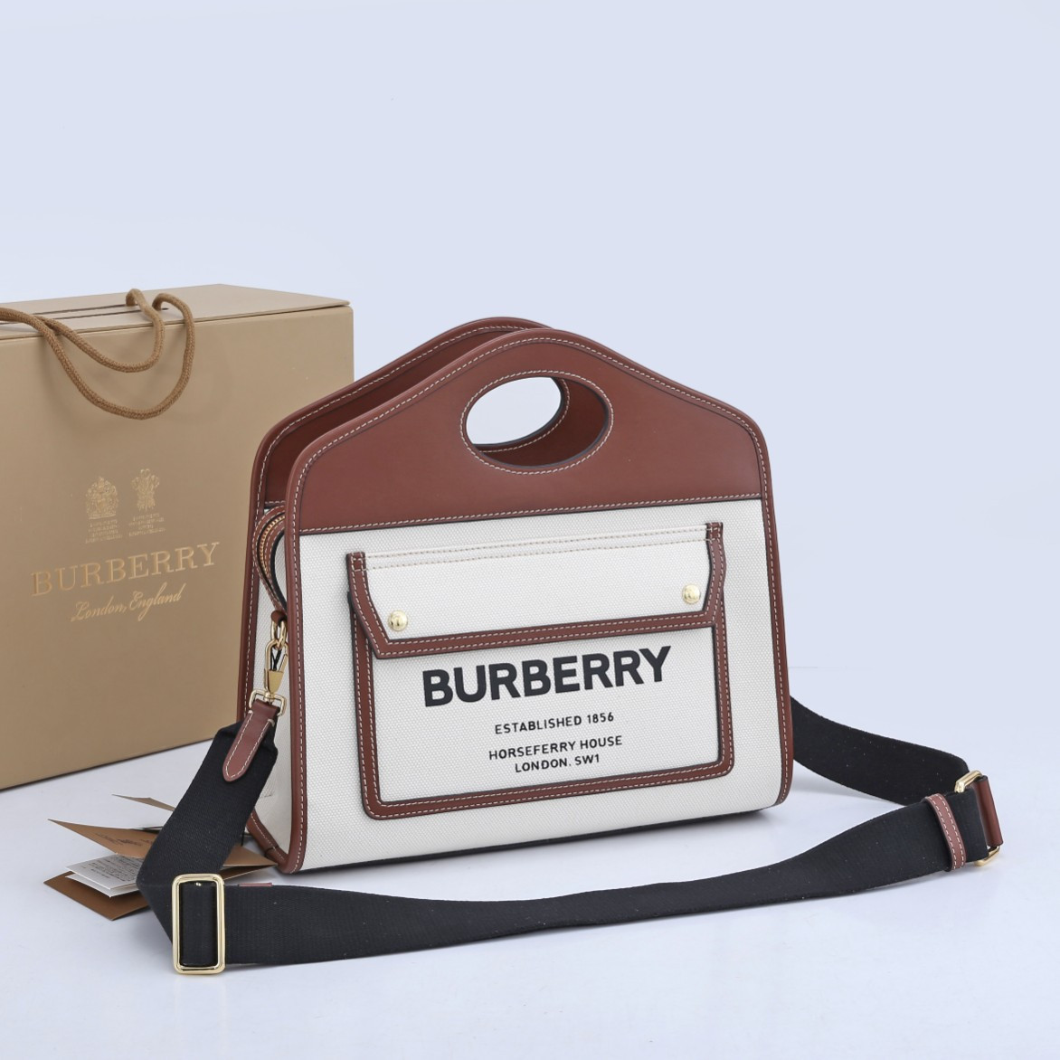B**rry mini pocket bag-23*6*26.5cm