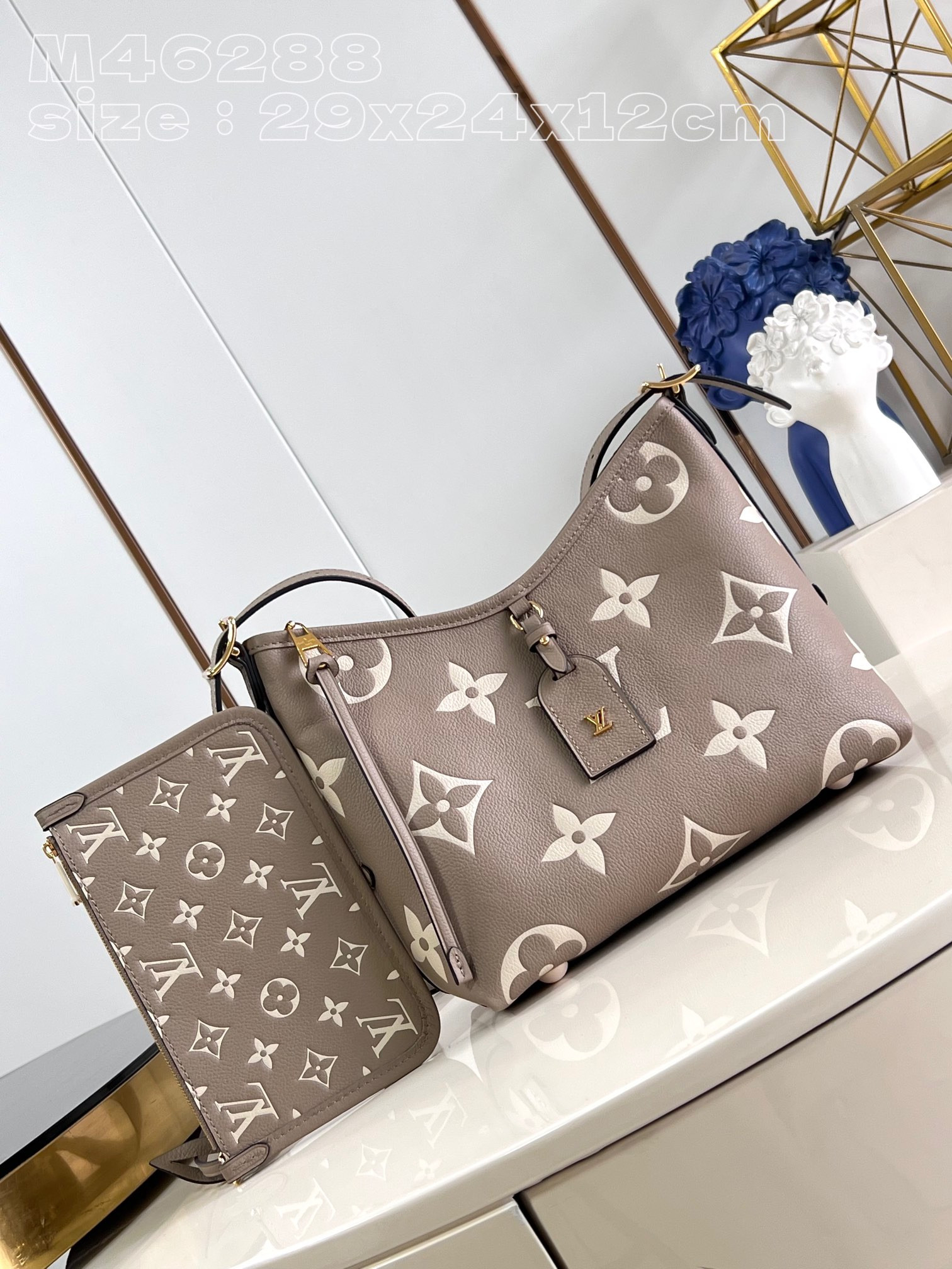 l0*is V*t0n carryall pm-29*24*12cm