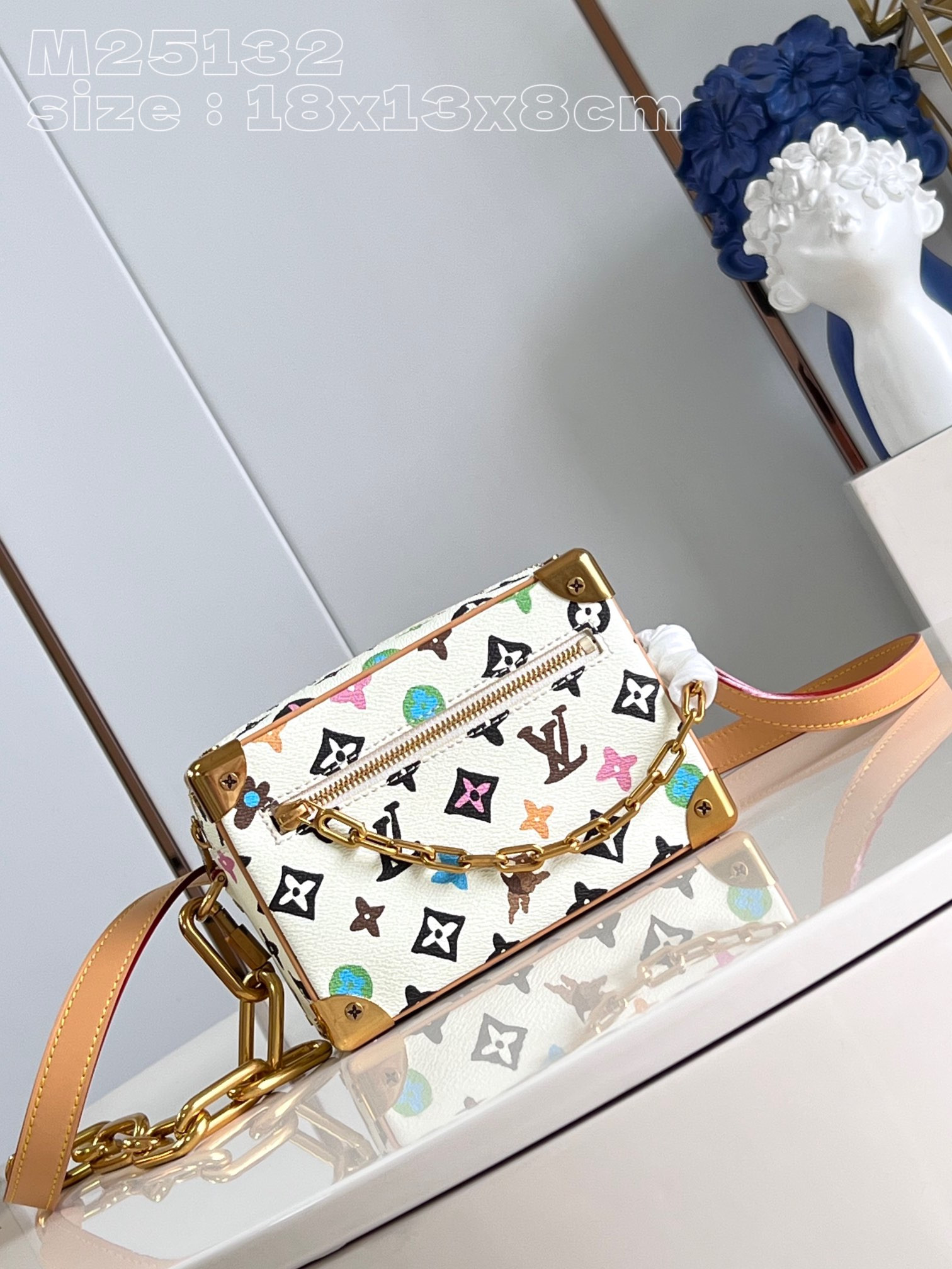 l0*is V*t0n mini soft trunk-18.5*13*8cm