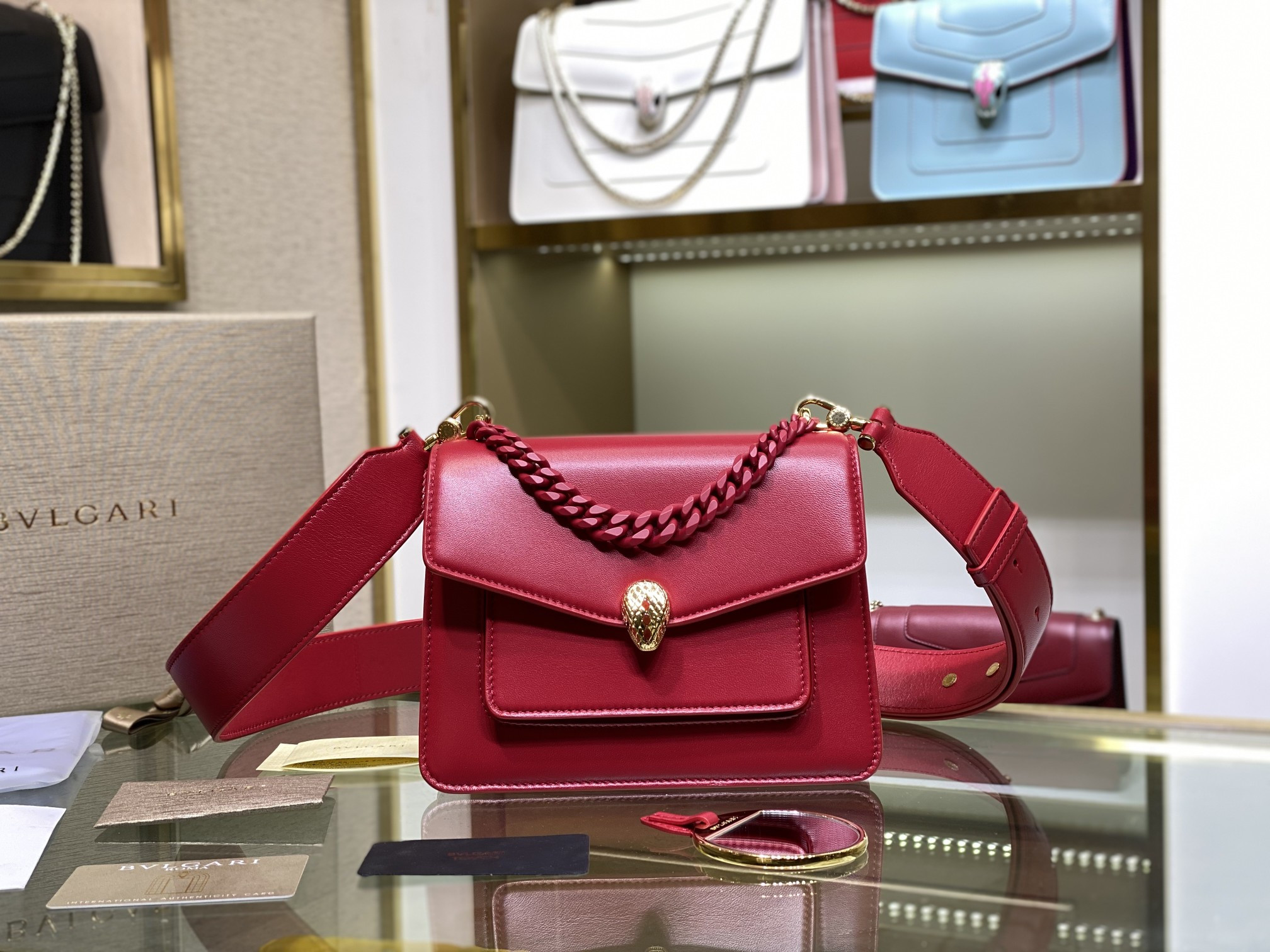 B*l*ai serpenti forever crossbody bag-20cm